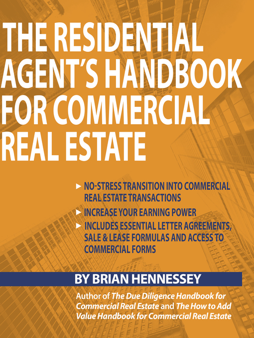 Title details for The Residential Agent's Handbook for Commercial Real Estate by Brian Hennessey - Available